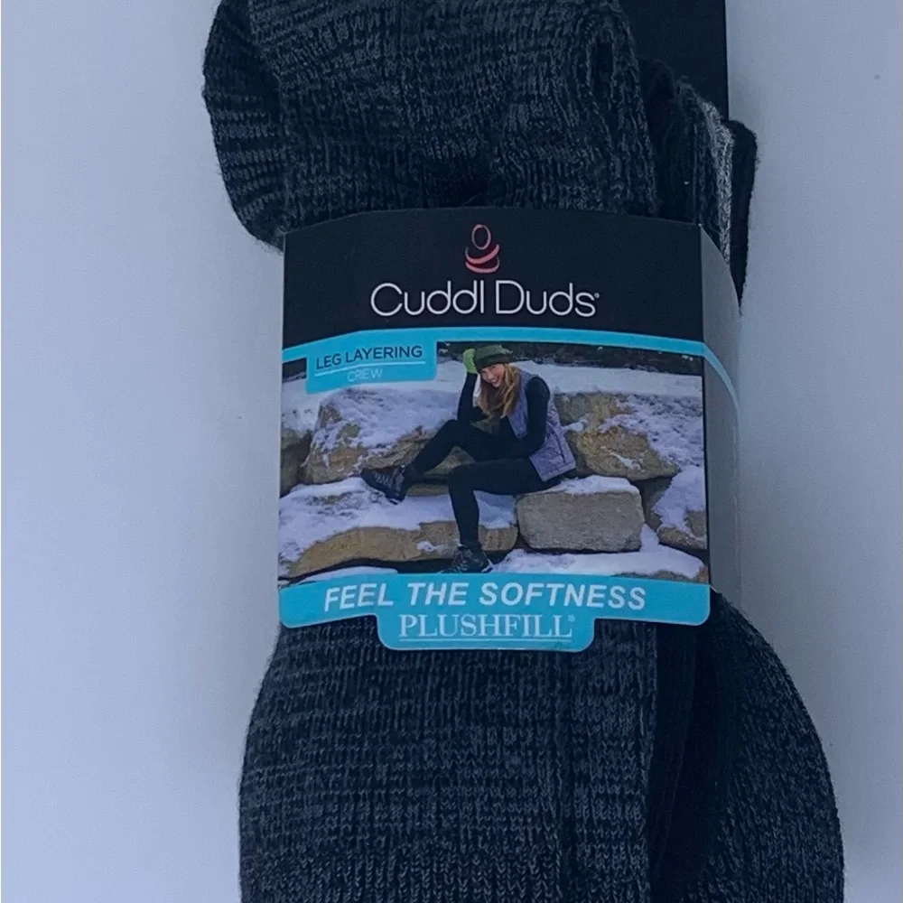 NWT Women’s Bundle of 3, 6-pack Cuddl Duds Casual Socks - Blue, Black, Gray (18)
